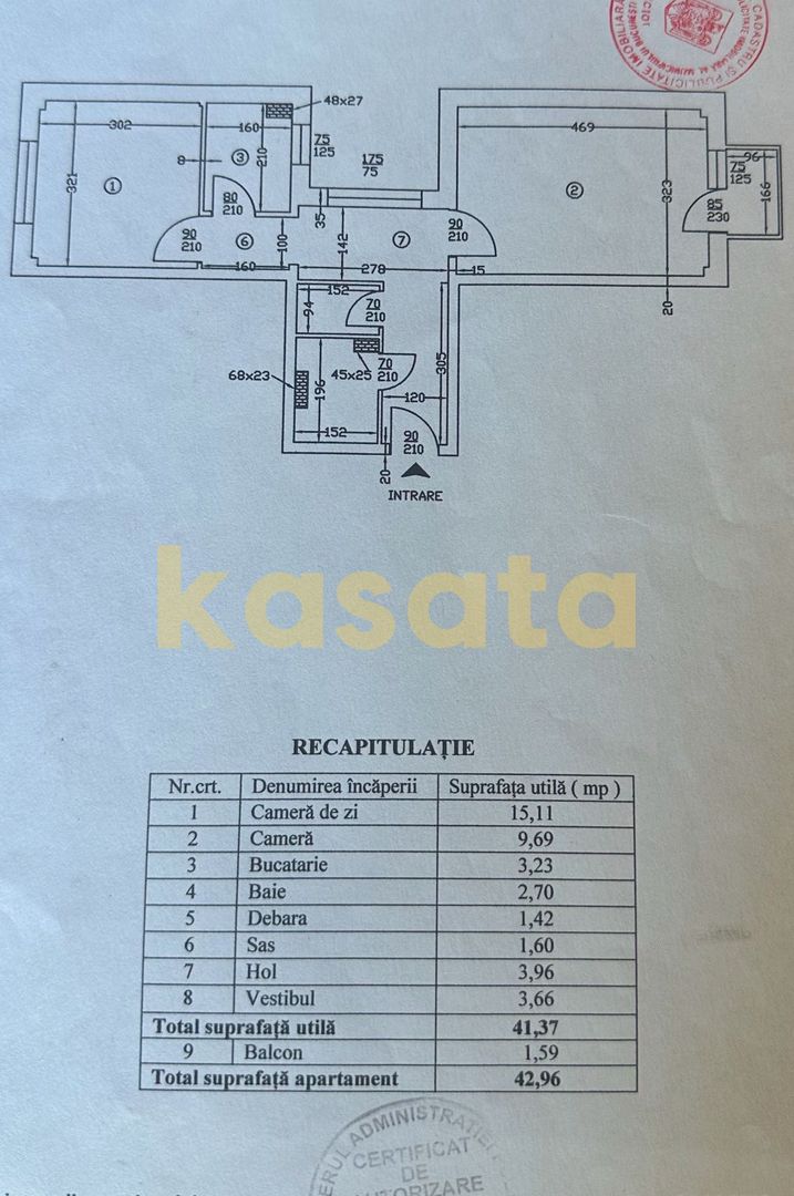 OPORTUNITATE | APARTAMENT 2 CAMERE | DOROBANTI | DECOMANDAT - Poză 9