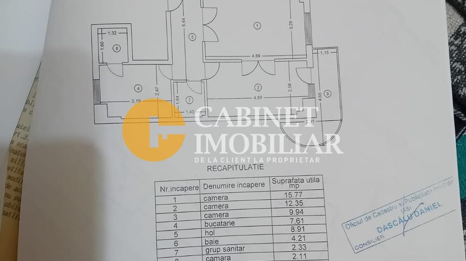 Apartament 3 camere DECOMANDAT - GARA - Poză 1