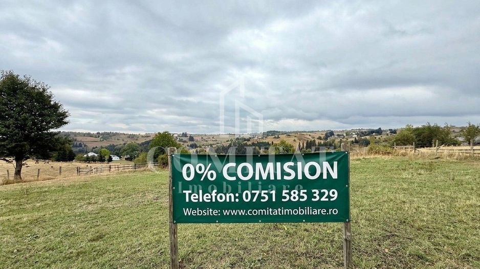0% comision Oportunitate de investiție teren cu panoramă Mărișel - Poză 1