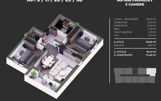 3cam-65mp/strPostalionului/STB241-15min-metrouApPatriei - Poză 2