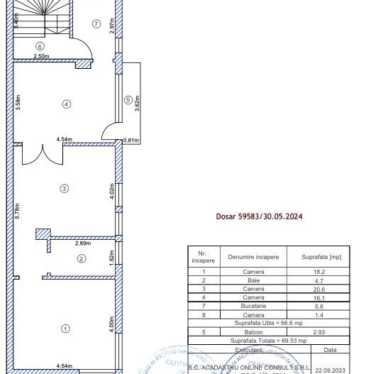 OPORTUNITATE CASA ZONA DOROBANTI BELLER - Schiță 14