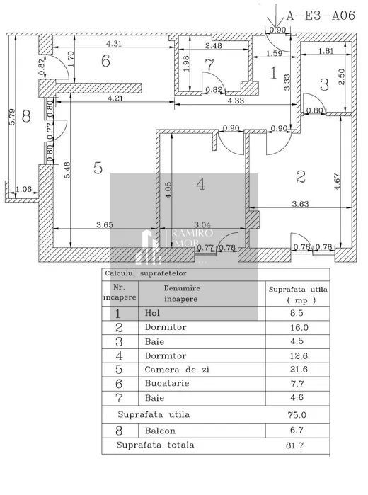 Apartament 3 camere Baneasa/Aviatiei - Poză 8
