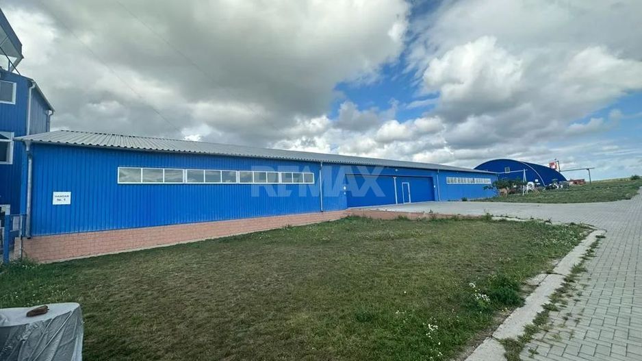 Aerodromul Horesti 24 ha teren + 1400 m2 hangare și 550 m2 cladire administrativa - Poză 6