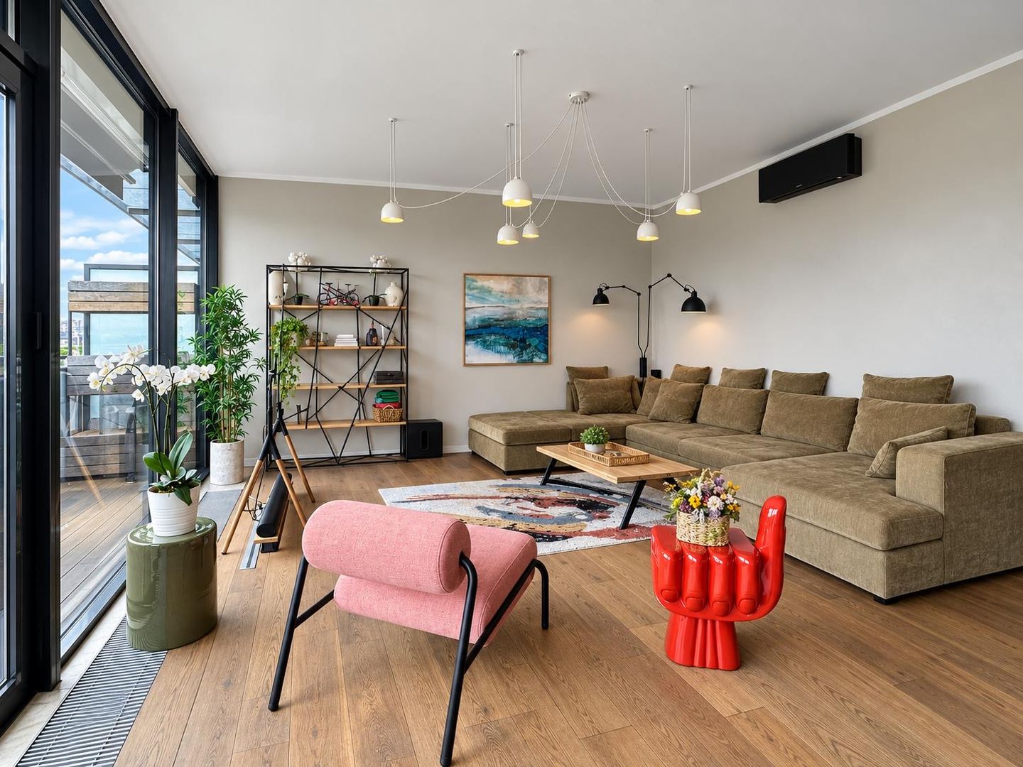 Penthouse duplex cu șemineu, saună și vedere la parcul Carol - Poză 6