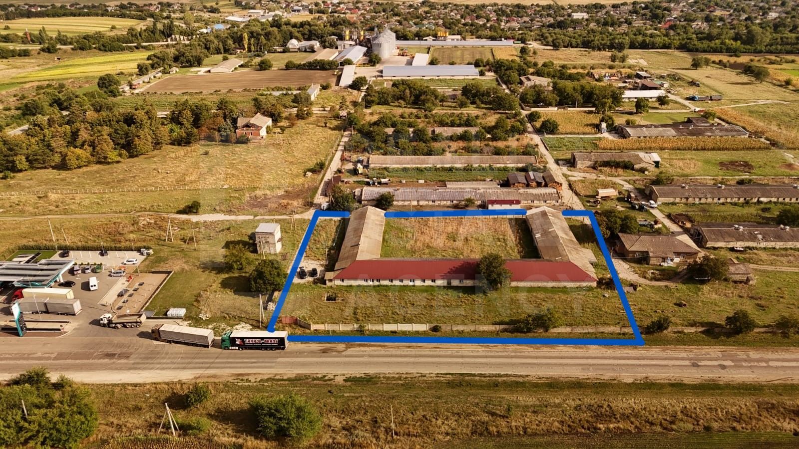 Teren 74 ari + clădire 1.765 mp– Răuțel, Fălești - Poză 1