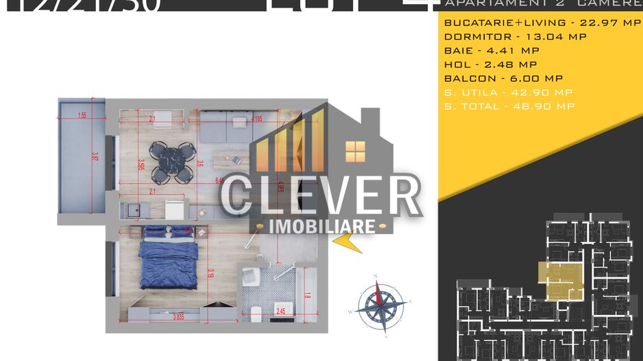Th. Pallady Sector 3 Apartament 2 camere Ideal Investitie - Poză 1