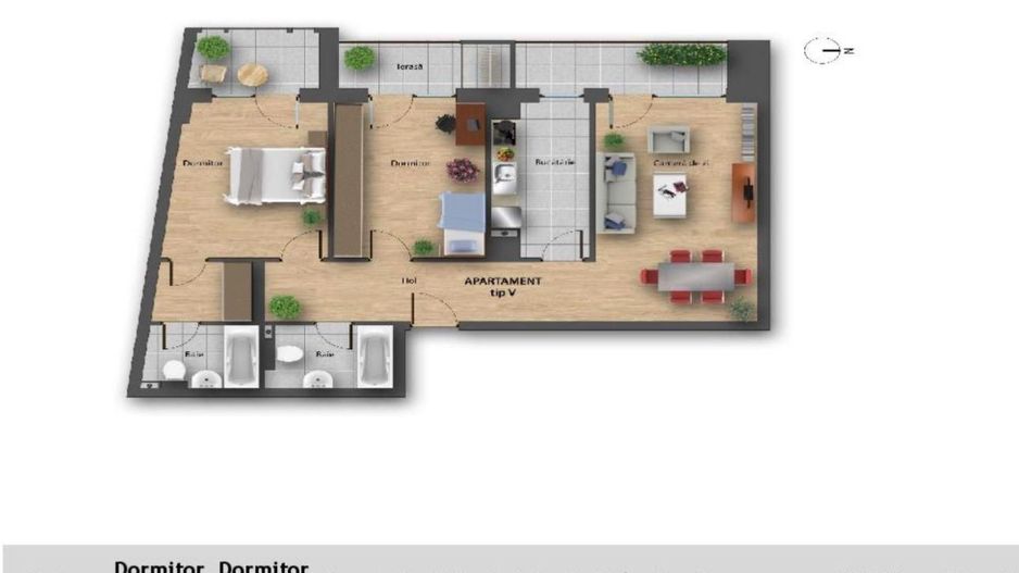 3 camere  Parcare Subterana Sophia Residence Buna Ziua - Poză 18