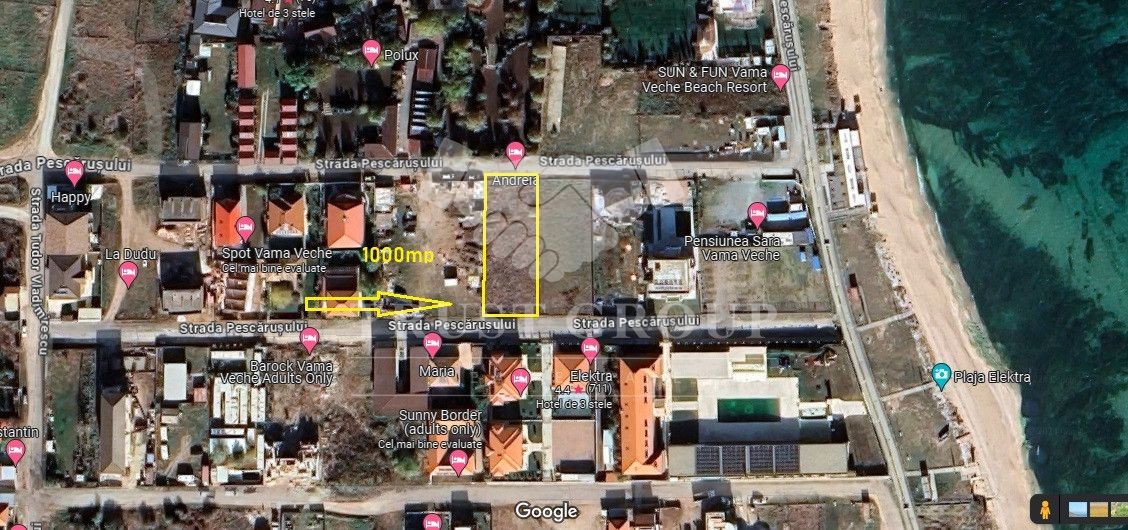 Teren intravilan | 1000mp | Vama Veche | la doar 100m de plaja - Poză 3