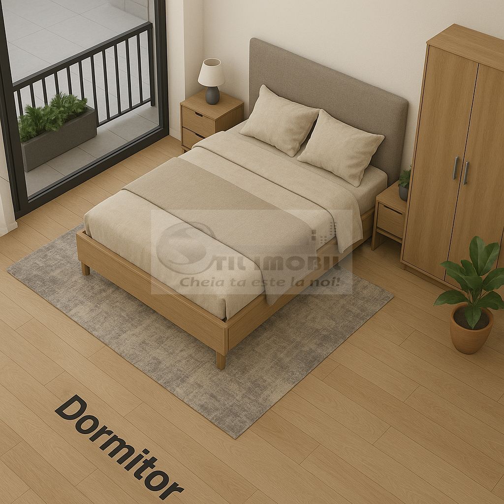 Apartament 3 camere | Curte| Parcare inclusă – 111.100€+21% TVA - Poză 1