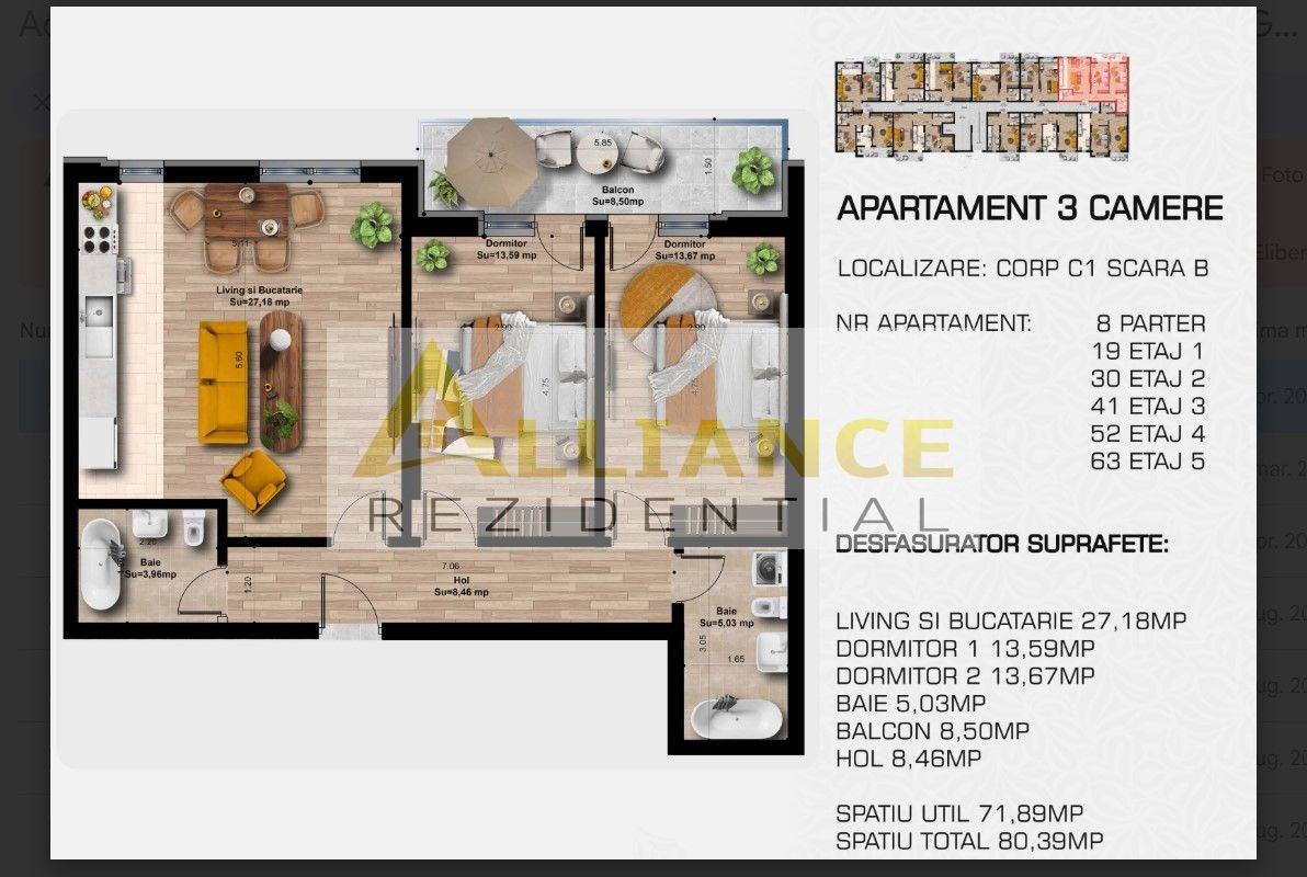 🔥 APARTAMENT PREMIUM CU 3 CAMERE | 5 MINUTE DE METROU BERCENI | - Poză 3