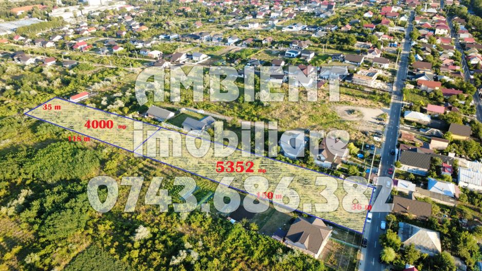 OPORTUNITATE de INVESTITIE-TEREN parcelabil - 5.352 mp, VASLUI; - Poză 2