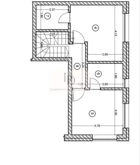 Penthouse Premium pe 2 niveluri | 79,5 mp + Terasă 20 mp | Bună Ziua - Schiță 8