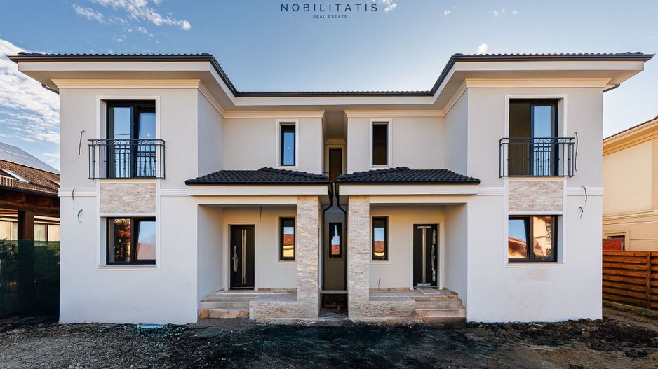 Duplex nou deosebit - despartit prin camera tehnica | Curte amenajata - Poză 4