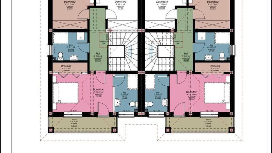 Duplex 4 dormitoare - zona linistita - Dumbravita - Poză 4