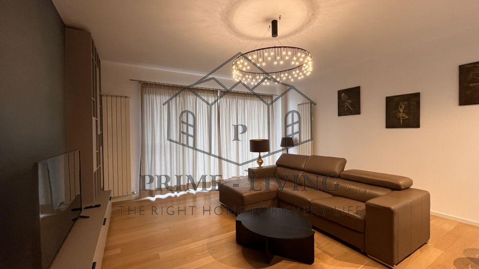 APARTAMENT SUPERB CU 2 DORMITOARE LA  INCHIRIERE LANGA PARC HERASTRAU - Poză 2