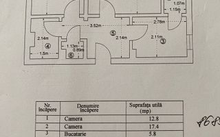 Apartament 2 camere, decomandat, Metrou Dristor 2 min - Poză 6