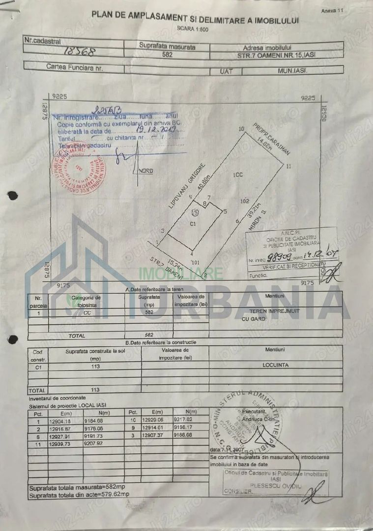 Teren+casa de vânzare - Poză 1