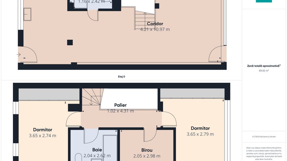 Duplex 1/2 mobilat şi utilat în Săcălaz - Poză 28