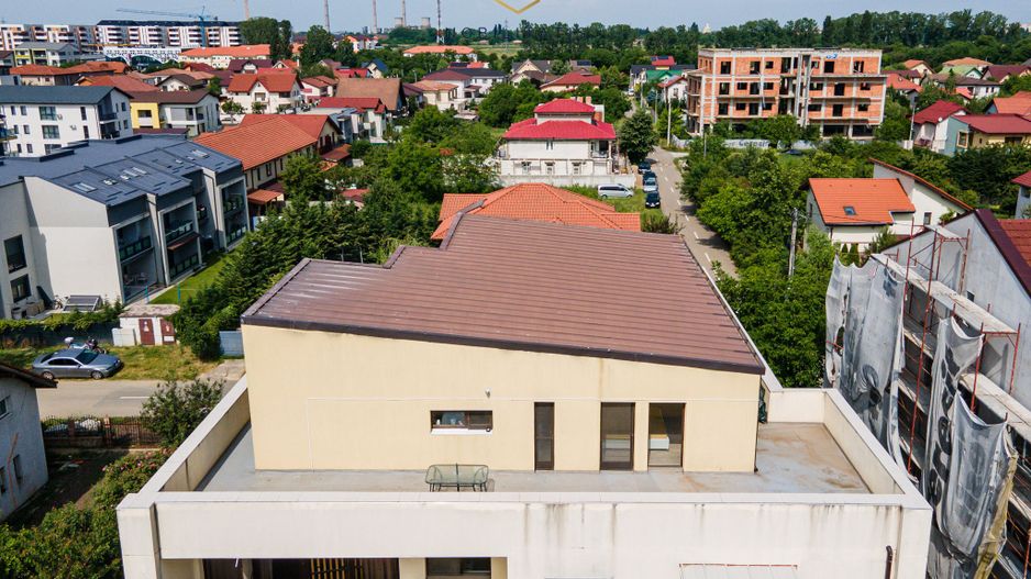 Apartament Giroc, 2 camere | Mobilat & Utilat | Terasa 50 mp & Parcare - Poză 9