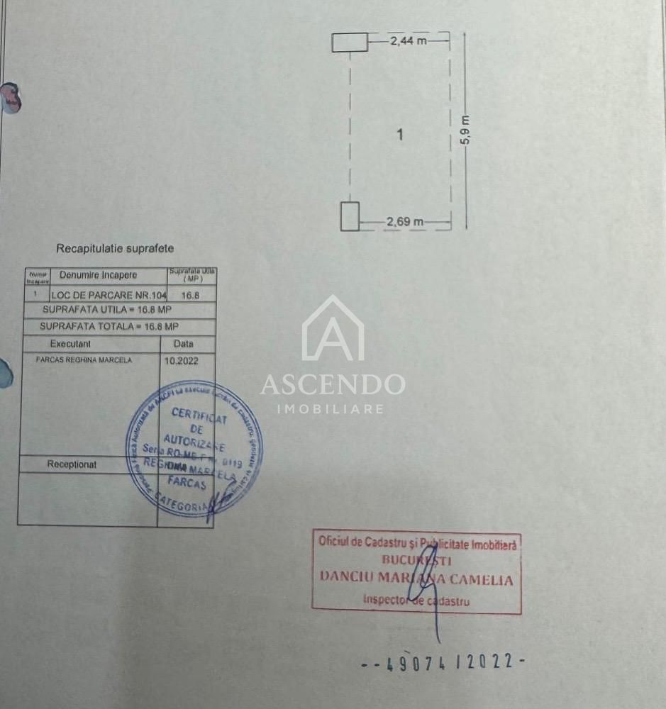 Apartament 2 camere de vânzare – Metropolitan Viilor - Poză 19