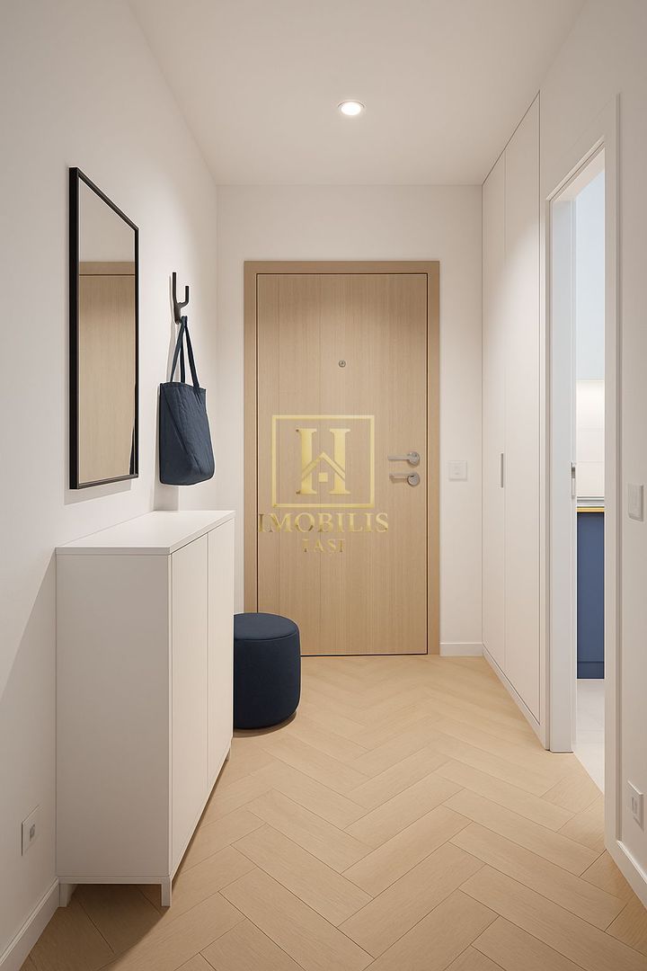 Apartament 1 camera 36 mp Visan Bucium 48600 euro - Poză 3