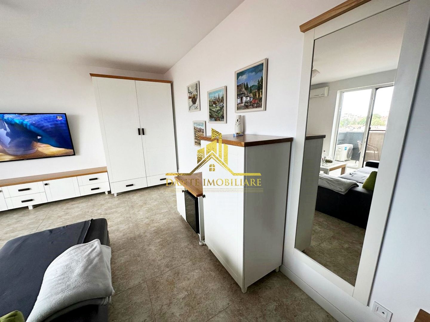 2 camere, mobilat modern, bloc nou, terasa, parcare, Centru, Anton Pan - Poză 13