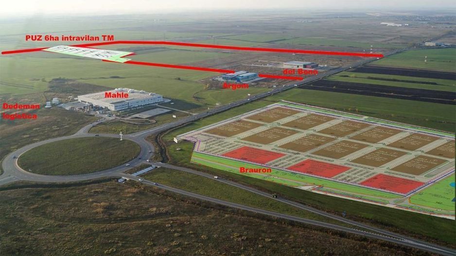 Teren Industrial cu PUZ zona Mahle - Poză 1