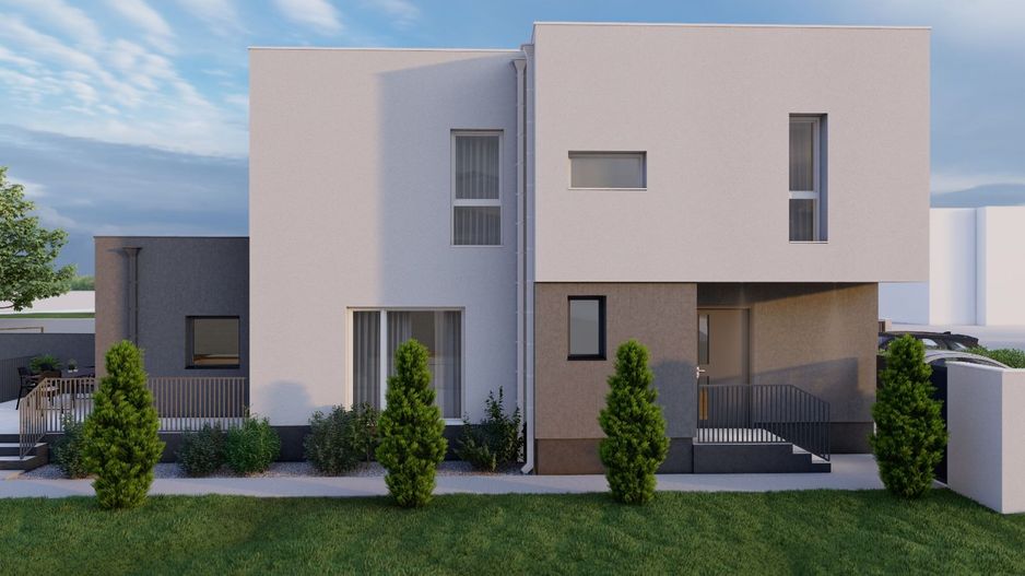 Duplex asimetric-pozitionare excelenta Sacalaz - Poză 5