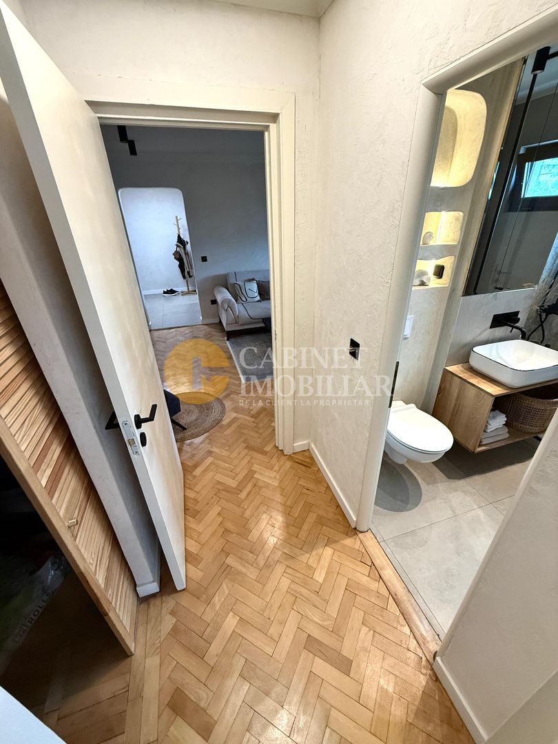 APARTAMENT 2 CAMERE - 53 MP - COMPLET RENOVAT - DESIGN WABI-SABI - ZONA CANTEMIR - Poză 11