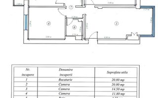 Apartament ETAJ 1 cu 3 camere, CARPATI 2 - Poză 8