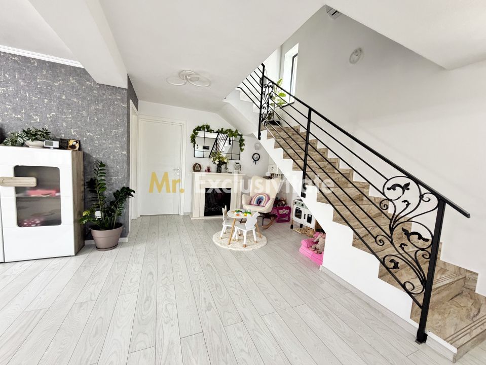 Casa moderna la cheie cu teren 485 mp Stefanesti - Poză 13