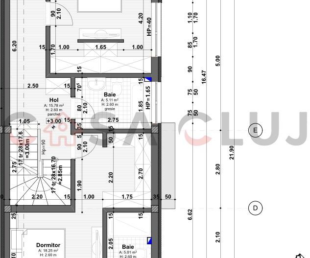 Casa tip Duplex,  6 camere, Campului!! - Poză 2