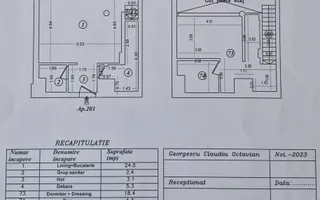 OPORTUNITATE | LOFT ELEGANT | PARCARE DUBLĂ | BUCURESTII NOI - Schiță 22
