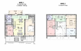 Penthouse intabulat, mobilat si utilat | 95 mp utili + logie | DaVinci Homes - Schiță 18