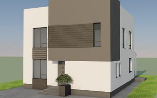 Casa individuala P+1E || 5 camere 3 bai  || 363 mp teren || - Poză 3