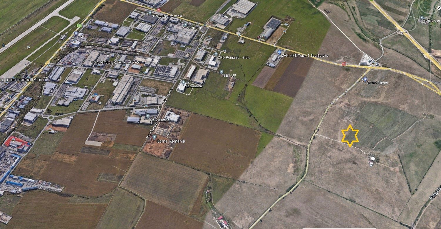 De vânzare 10.000 mp teren agricol intravilan, mun. Sibiu - Poză 1