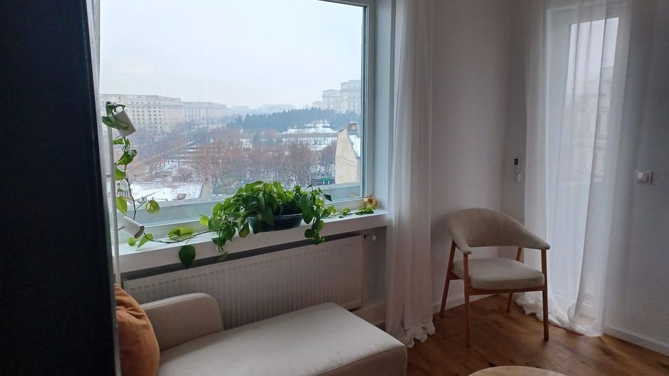 Penthouse ultracentral 4 camere, balcon panoramic, vedere Casa Poporului - Poză 3