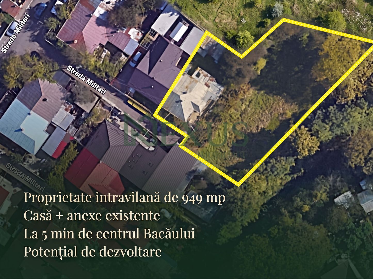 Casă de vânzare în Bacău, Tenen 1.000mp – Strada Militari - Poză 7