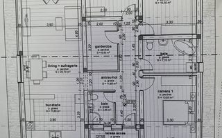 Casă la cheie pe 1 nivel 4 camere 2 băi,145 mp,500 mp teren - Poză 9