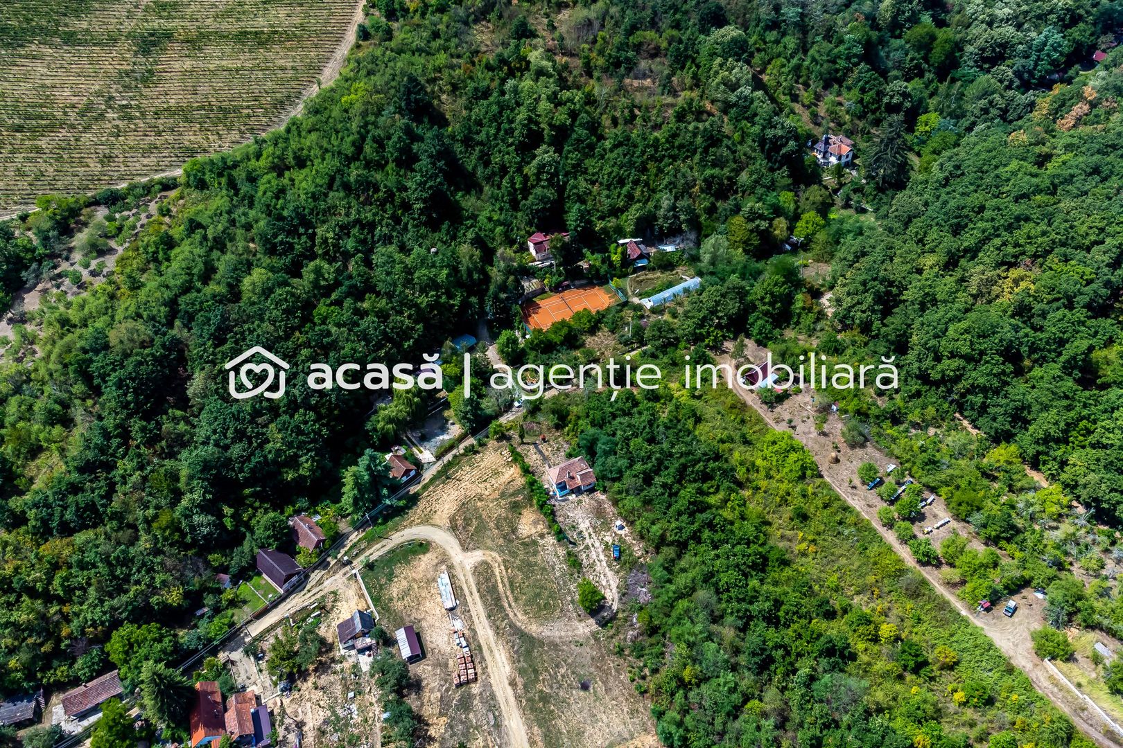 PROPRIETATE VÂNDUTĂ Casă conac cu 15.000 mp deal împădurit la Barațca, - Poză 13