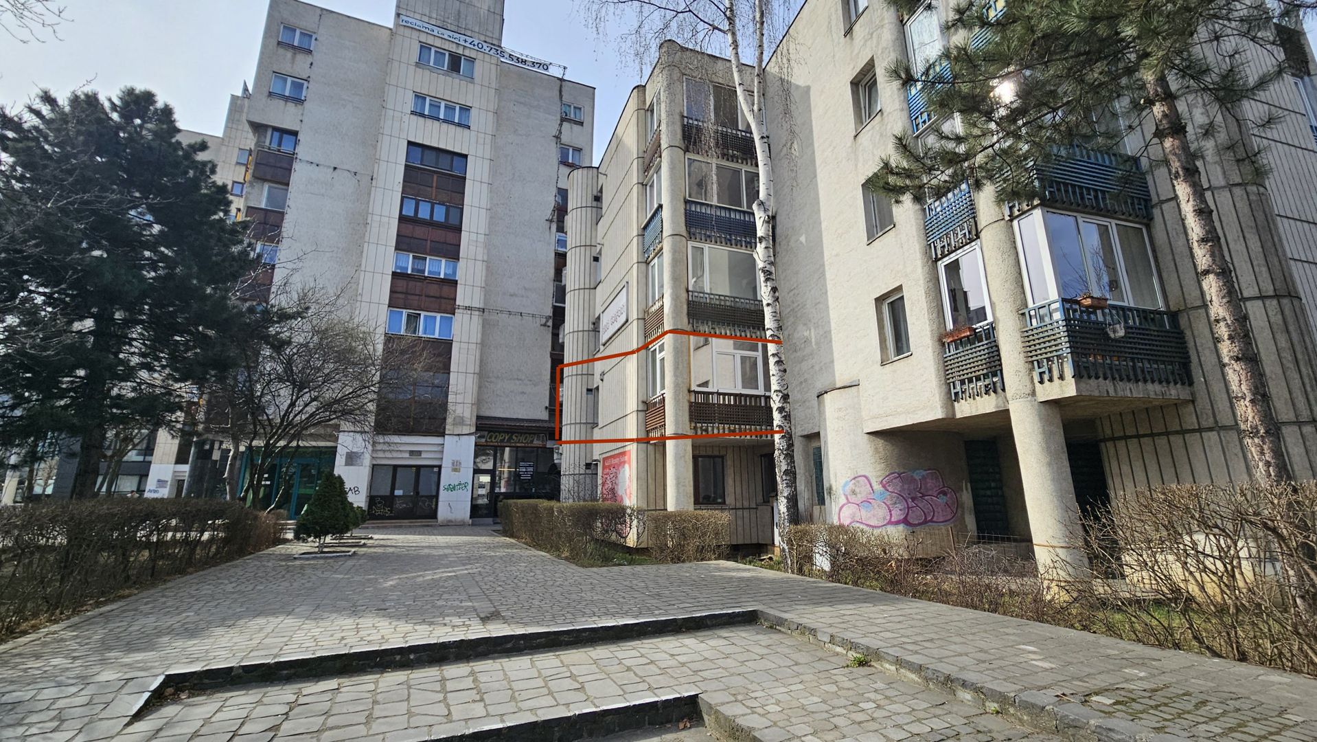 Zona Afi-Camera de comert apartament 3 camere etaj 1 - Poză 5