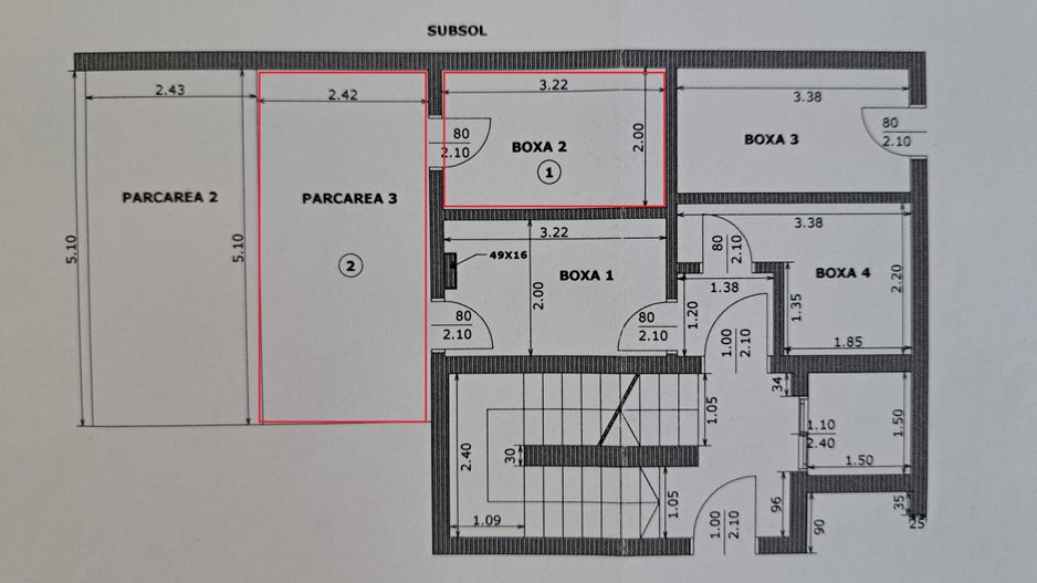 3 camere, zona Titulescu-Petru Rareș, parcare subterană - Poză 8