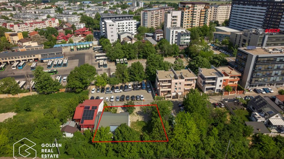 Teren de vânzare, Aviației, 521 mp, front 27 ml - Poză 3