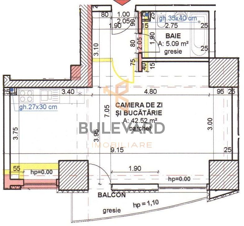 Comision 0. Apartament tip studio bloc nou view deosebit! - Poză 6