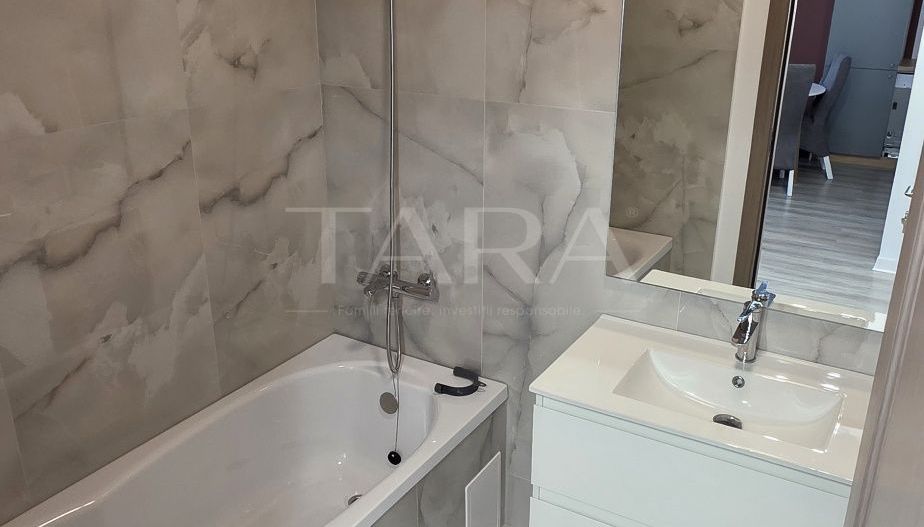Apartament 2 camere, Florești Centru, bloc nou, complet mobilat. - Poză 5