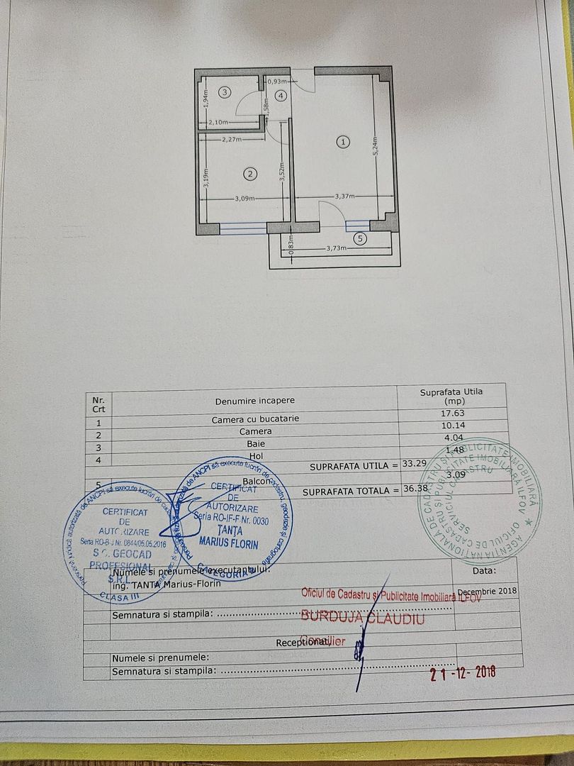 APARTAMENT TIP STUDIO, STR. REZERVELOR, MILITARI REZIDENCE - Poză 12