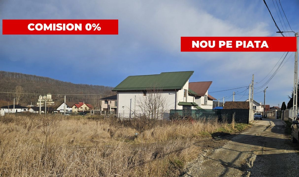 Teren 1.250 mp, toate utilitatile – Bascov, Valea Ursului, AG - Poză 1