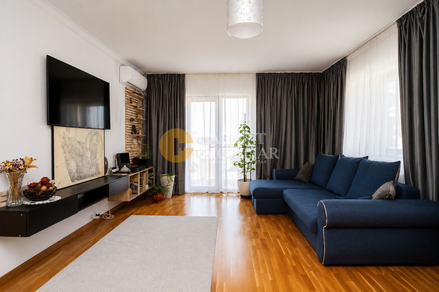 2 CAMERE DECOMANDAT--MOBILAT+UTILAT--500M ROND PACURARI - Poză 1