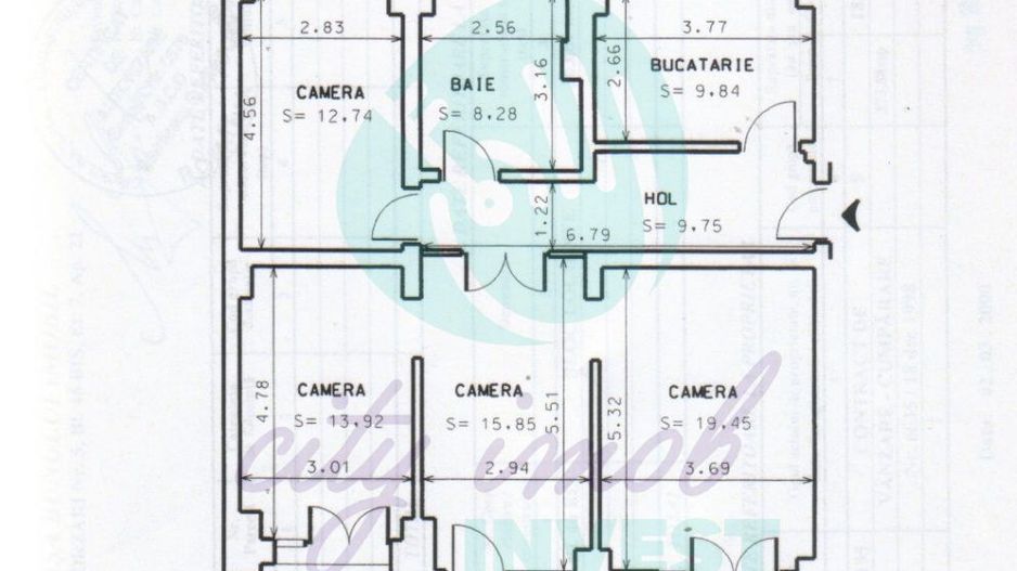 Bloc P+9 in zona Calea Calarasilor - Poză 30