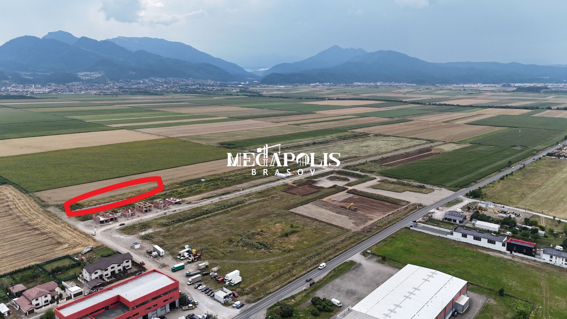 Teren intravilan 6.269 mp, PUZ aprobat și utilități, Săcele, Braşov - Poză 2
